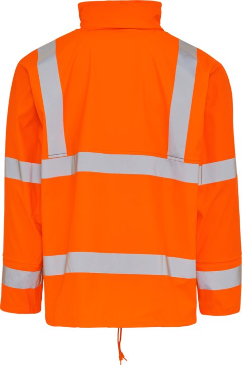 Elka Dry Zone Visible PU Regenjacke Hi-Vis mit Reflexstreifen