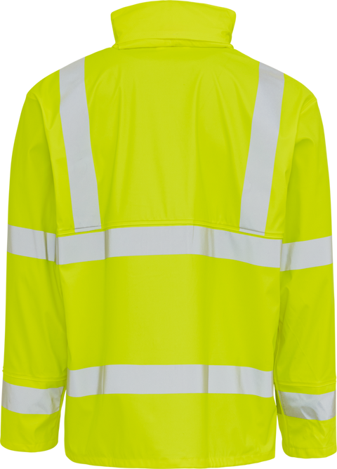 Elka Dry Zone Visible PU Regenjacke Hi-Vis mit Reflexstreifen