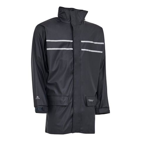 Elka Dry Zone D-Lux PU Regenjacke mit extra Länge