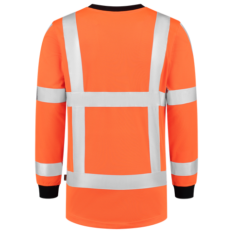T-Shirt EN ISO 20471 Birdseye Langarm