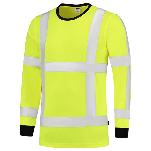 T-Shirt EN ISO 20471 Birdseye Langarm