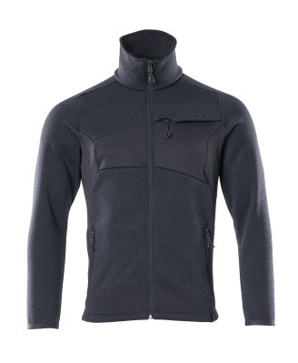 Fleecepullover mit Reißverschluss