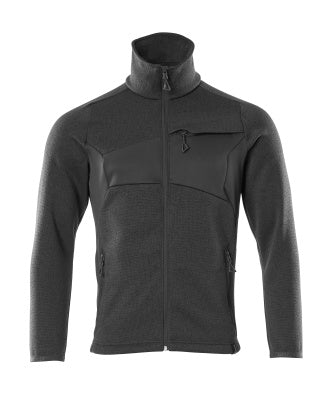 Fleecepullover mit Reißverschluss