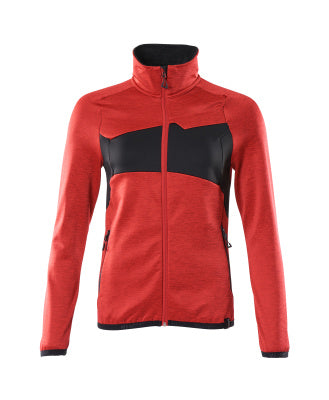 Fleecepullover mit Reißverschluss, Damen