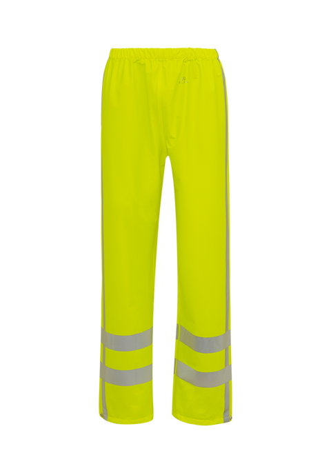 Elka Dry Zone Visible Hi-Vis Regenhose mit vertikalen reflektierenden Streifen