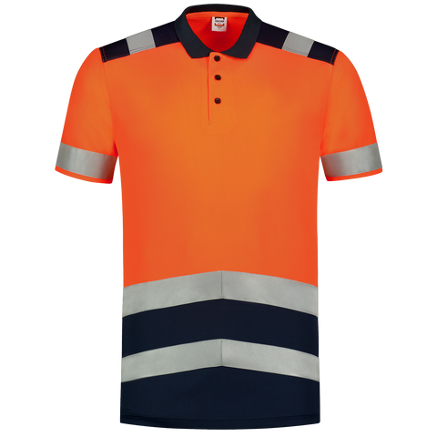 Warnschutz Poloshirt Bicolor