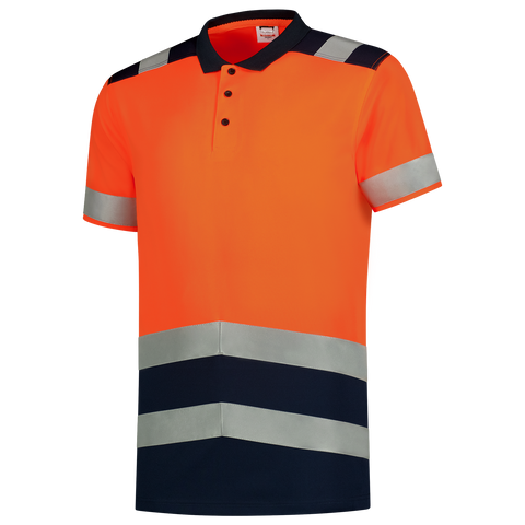 Warnschutz Poloshirt Bicolor