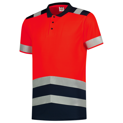 Warnschutz Poloshirt Bicolor