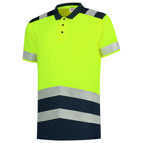 Warnschutz Poloshirt Bicolor