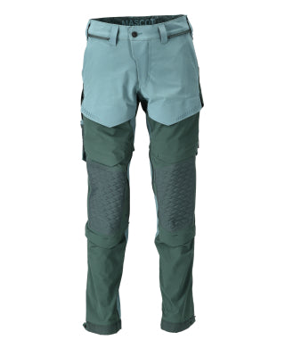 Hose, Knietaschen, Stretch, leicht