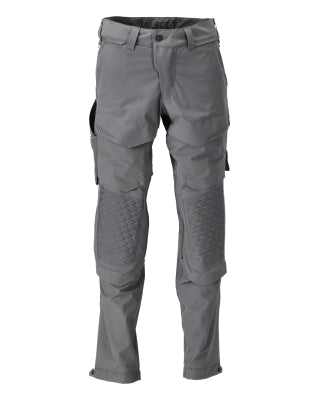 Hose, Knietaschen, Stretch, leicht