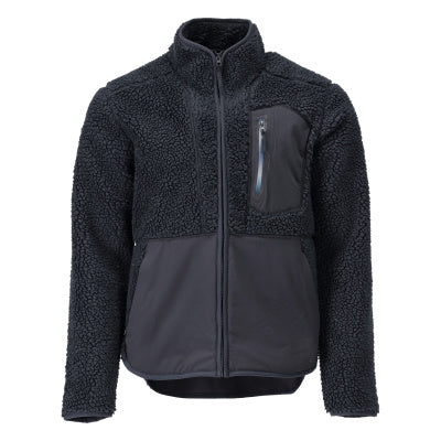 Faserpelz Jacke mit Reißverschluss