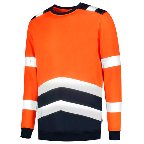 Warnschutz Sweatshirt Bicolor