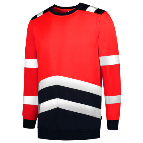 Warnschutz Sweatshirt Bicolor