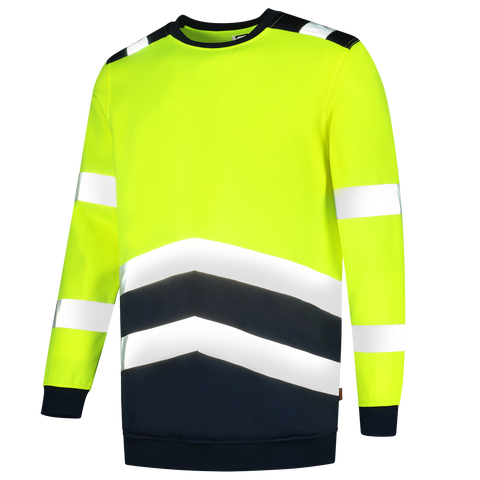 Warnschutz Sweatshirt Bicolor
