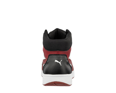 Sicherheitsschuhe FRONTCOURT BLK/WHT/RED MID S3L ESD