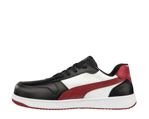Sicherheitsschuhe FRONTCOURT BLK/WHT/RED LOW S3L ESD