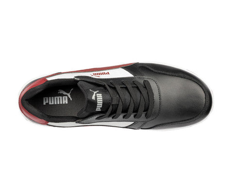 Sicherheitsschuhe FRONTCOURT BLK/WHT/RED LOW S3L ESD