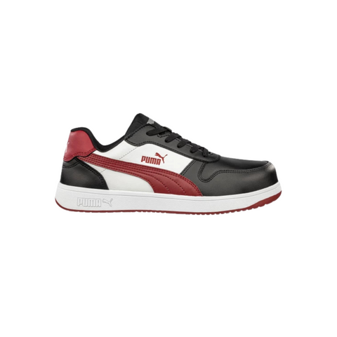 Sicherheitsschuhe FRONTCOURT BLK/WHT/RED LOW S3L ESD