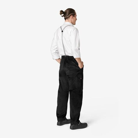 ALAIN französische Zunfthose Cord schwarz