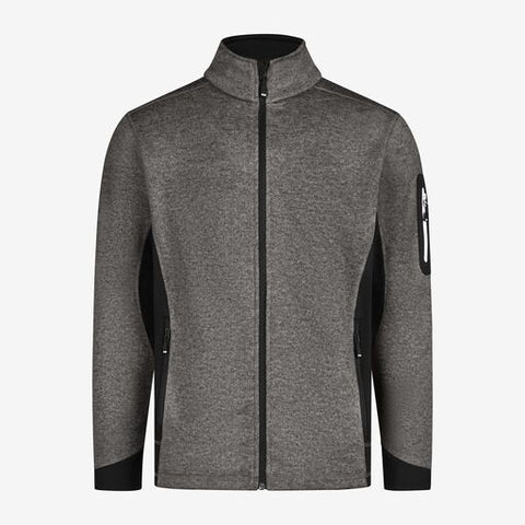 CHRISTOPH Strick-Fleece-Jacke Herren