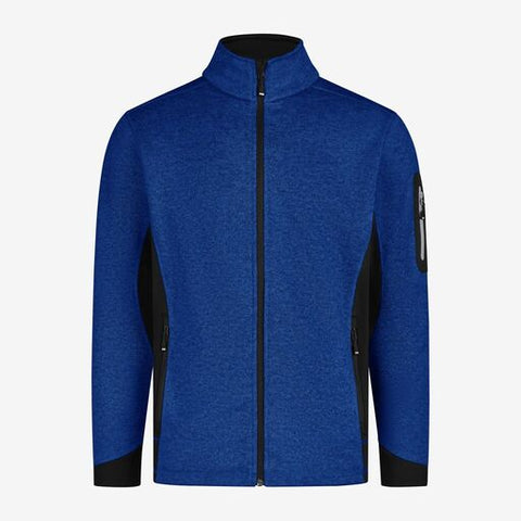 CHRISTOPH Strick-Fleece-Jacke Herren