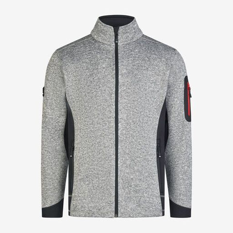 CHRISTOPH Strick-Fleece-Jacke Herren