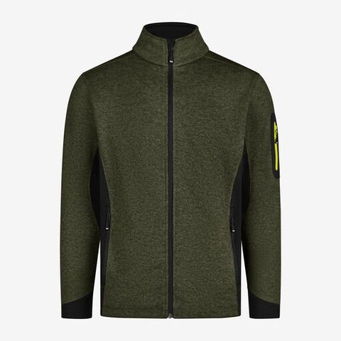 CHRISTOPH Strick-Fleece-Jacke Herren