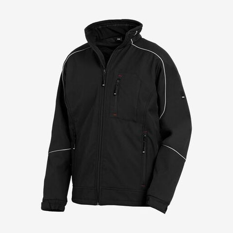 DIRK Softshell-Jacke schwarz