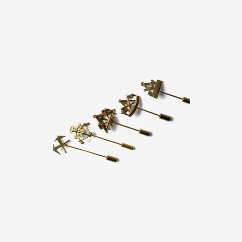 EBERHARD Anstecknadel Maurer gold OSI