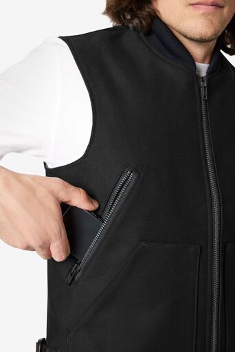 FIETE Arbeitsweste schwarz