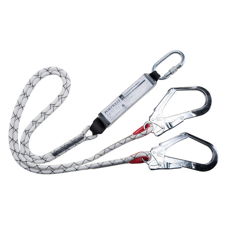 Y-Verbindungsmittel mit Bandfalldämpfer Weiss