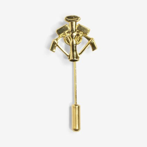GOTTWALD Anstecknadel Steinsetzer gold OSI