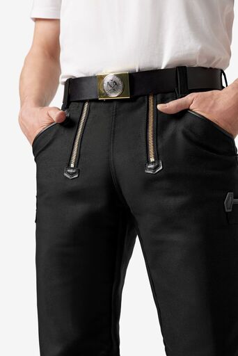 HENNER Zunfthose Deutschleder schwarz