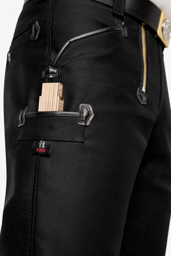 HENNER Zunfthose Deutschleder schwarz