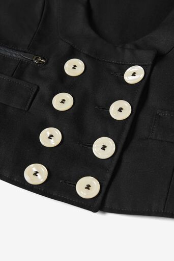 HERDIS Zunftweste aus Canvas Damen schwarz