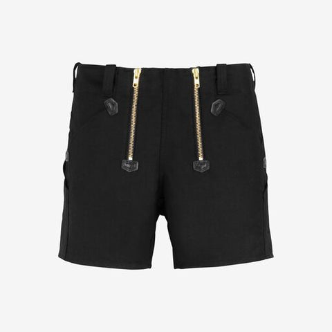 JO Zunft-Shorts kurz Rips-Moleskin schwarz