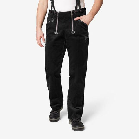 KARL-HEINZ Zunfthose Trenkercord schwarz