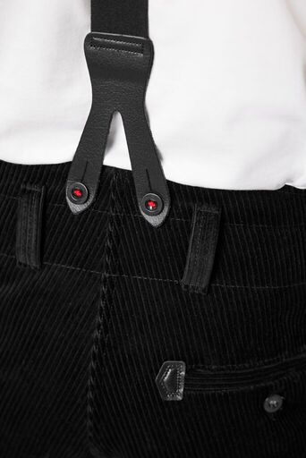 KARL-HEINZ Zunfthose Trenkercord schwarz