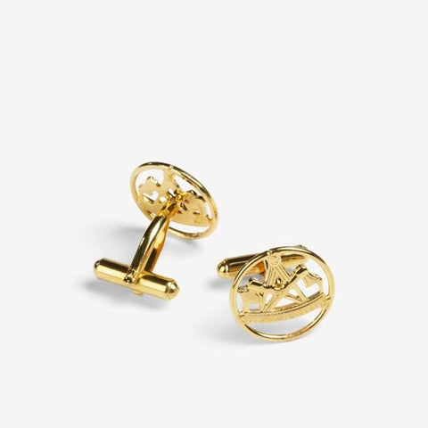 LEONARD Manschettenknopf Zimmermann gold OSI