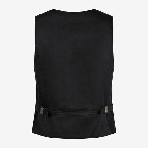 LILLY Zunftweste Trenkercord schwarz