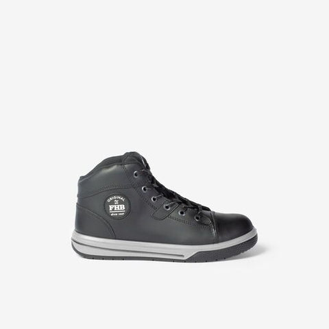 LINUS Sneaker hoch EN ISO 20345-S3 schwarz