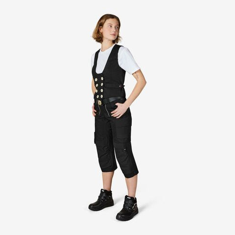 LOU Zunfthose Piratenform elastisch schwarz
