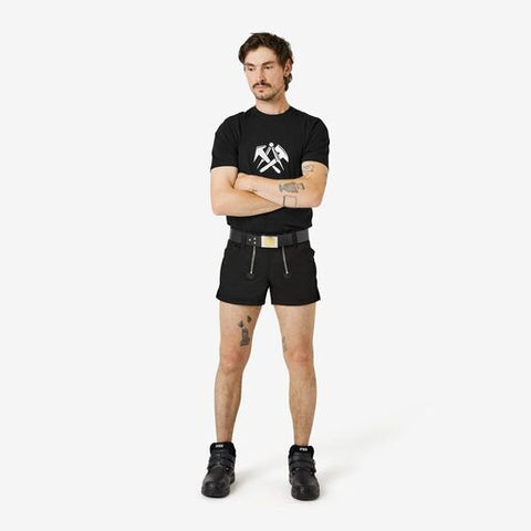 MAIK Zunft-Shorts extra kurz schwarz