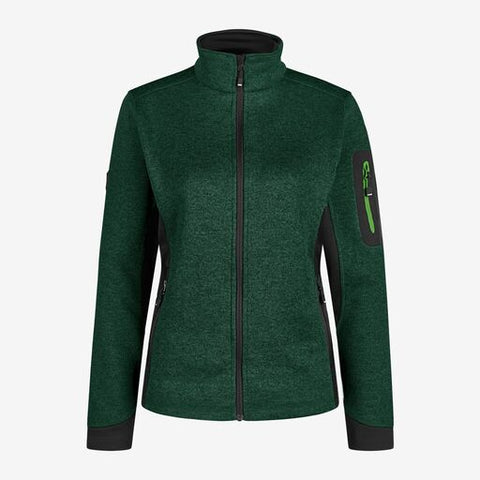 MARIEKE Strick-Fleece-Jacke Damen