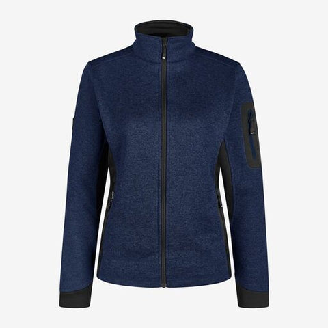 MARIEKE Strick-Fleece-Jacke Damen
