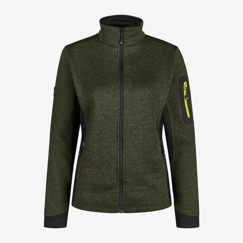 MARIEKE Strick-Fleece-Jacke Damen
