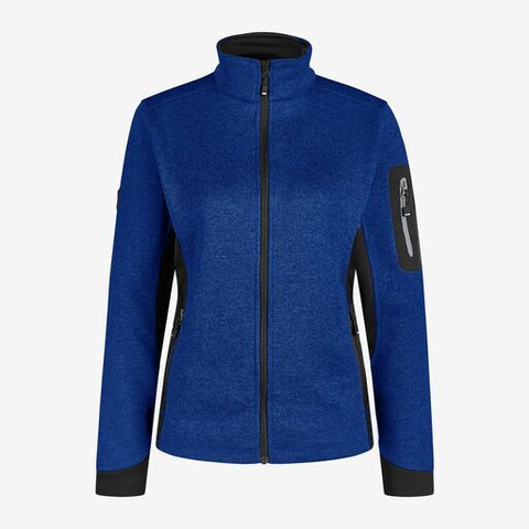 MARIEKE Strick-Fleece-Jacke Damen