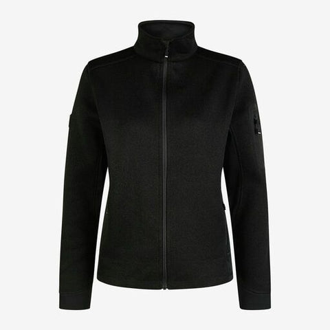 MARIEKE Strick-Fleece-Jacke Damen