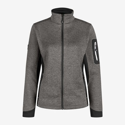 MARIEKE Strick-Fleece-Jacke Damen